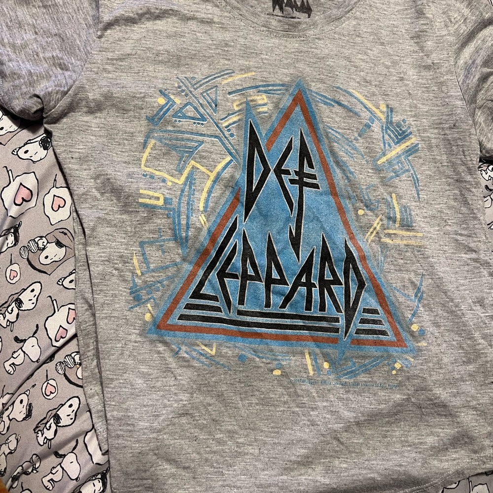 Def Leppard Hysteria Band Shirt Classic Rock